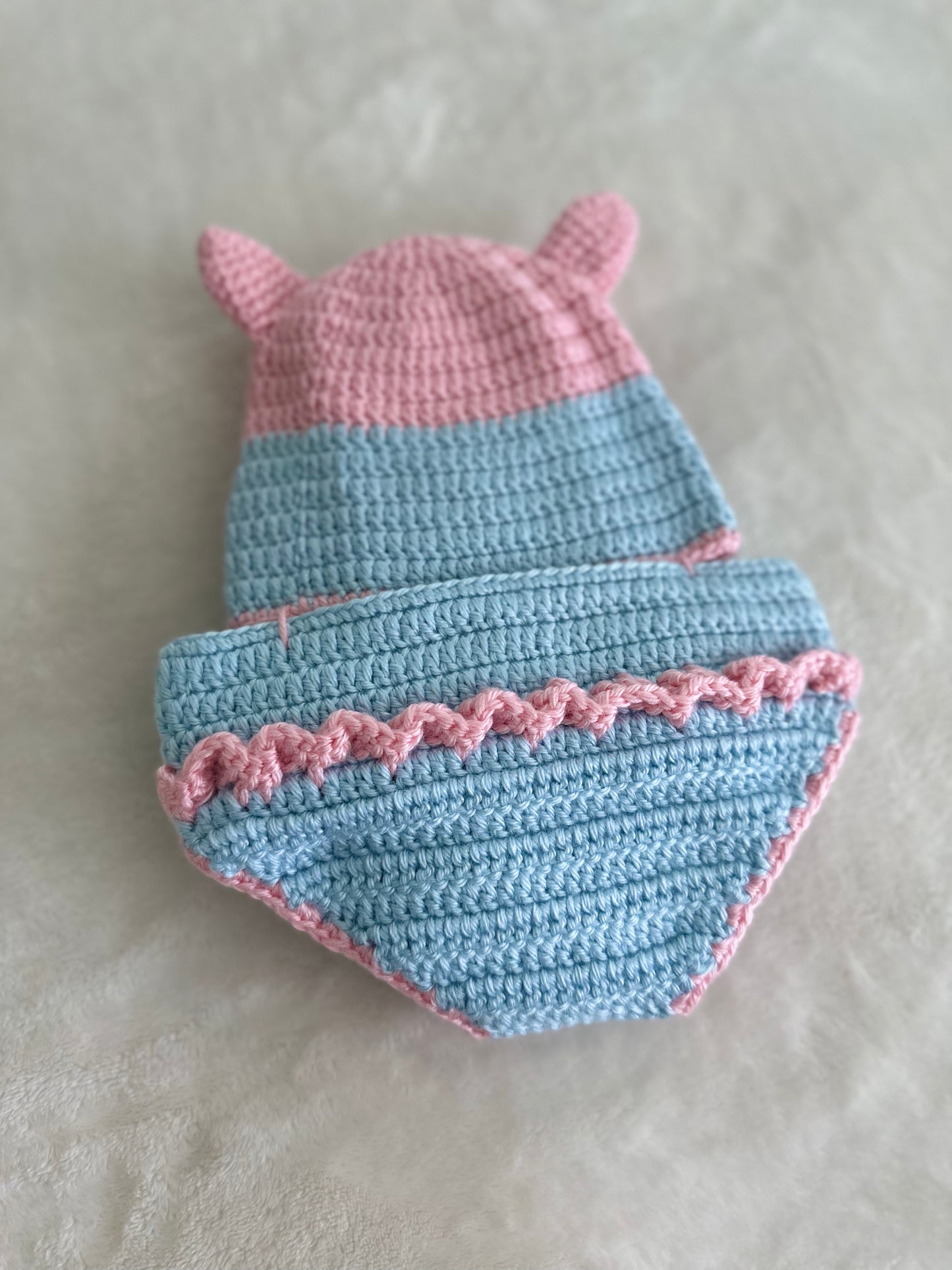 Cotton Candy Owl Baby Set