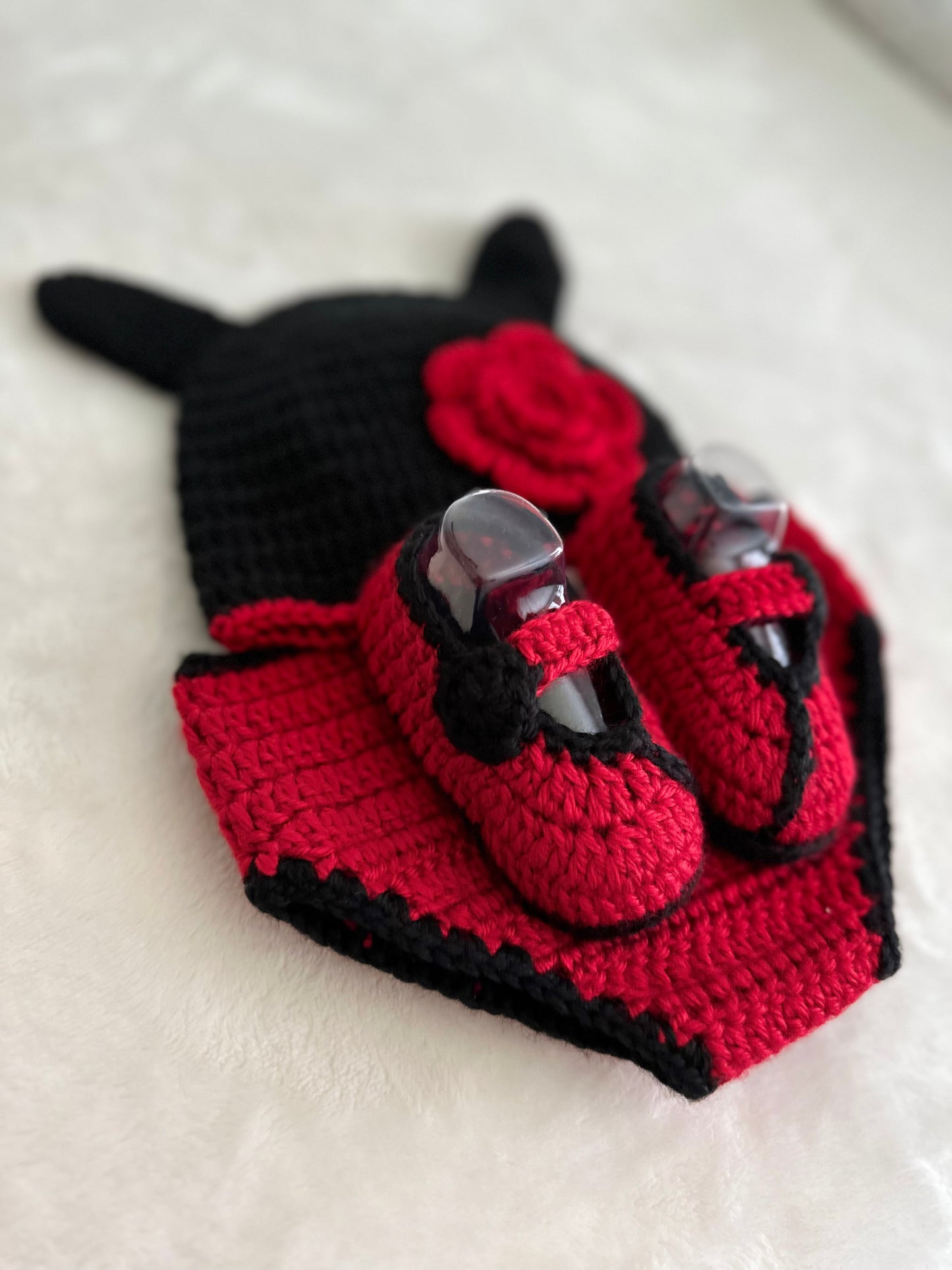 Lovely Lady Bug Baby Set