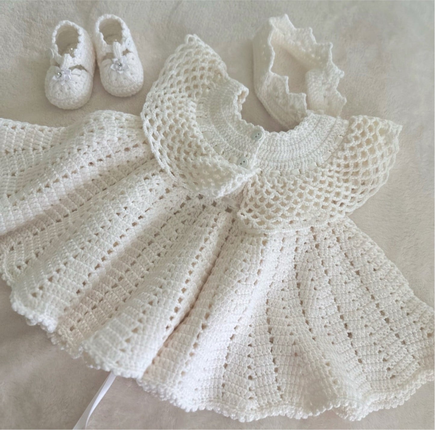 Snowy White Baby Set