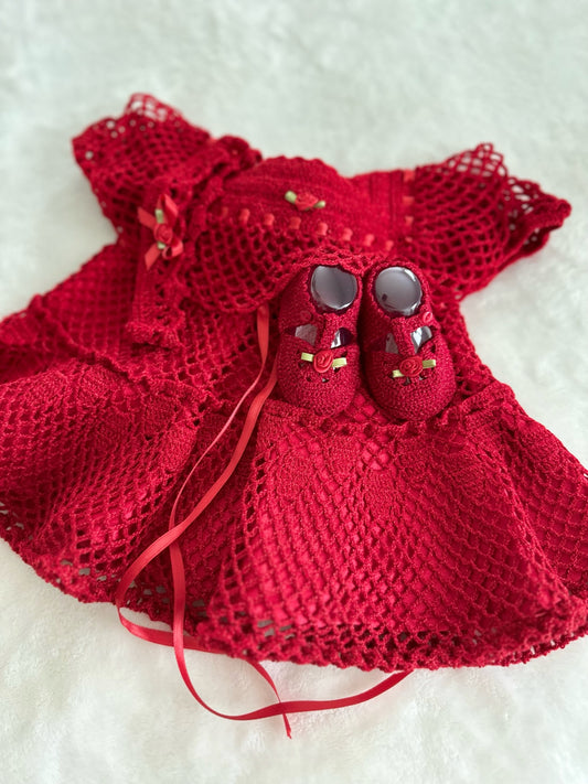 Royally Red Baby Set