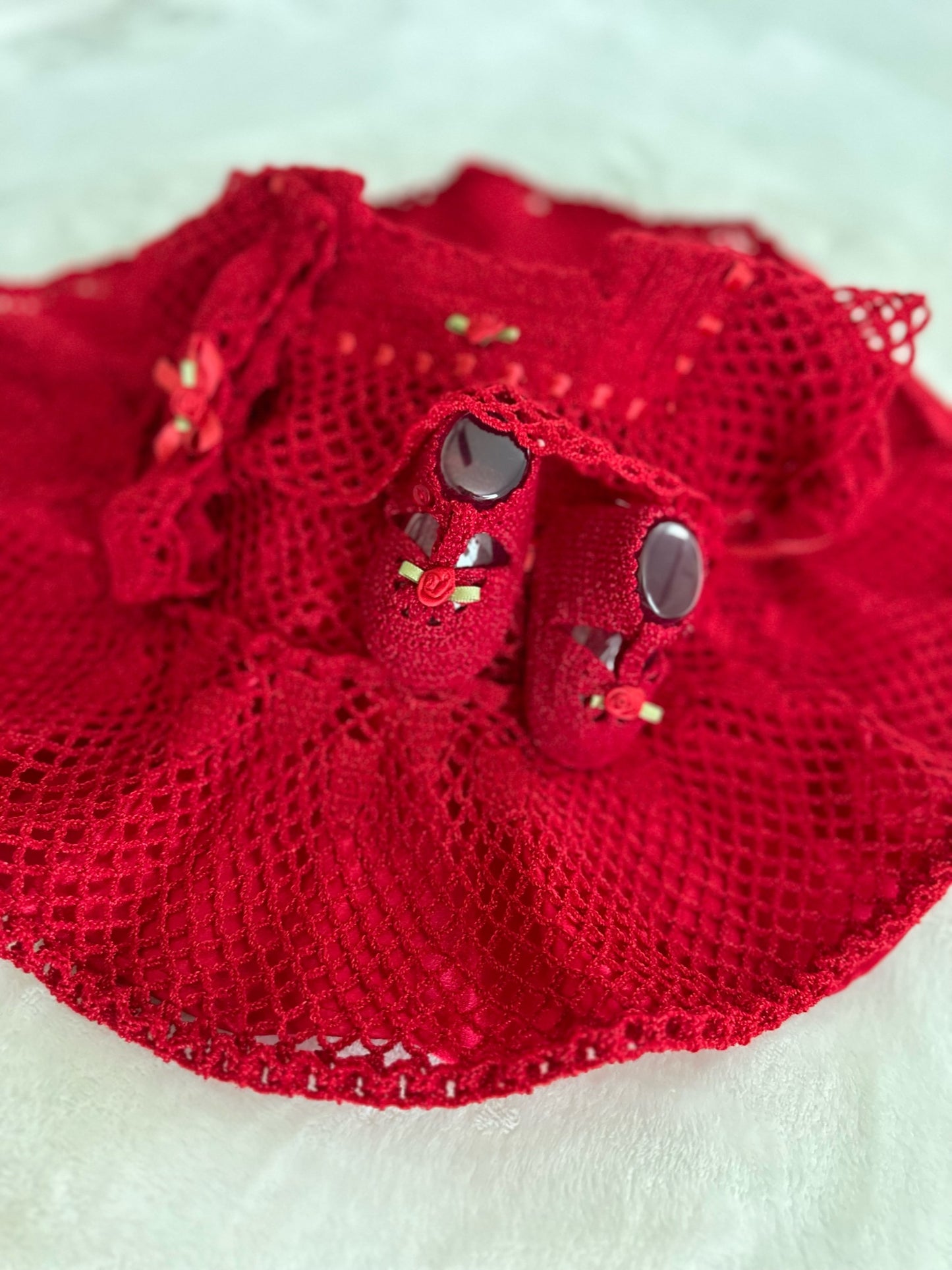 Royally Red Baby Set