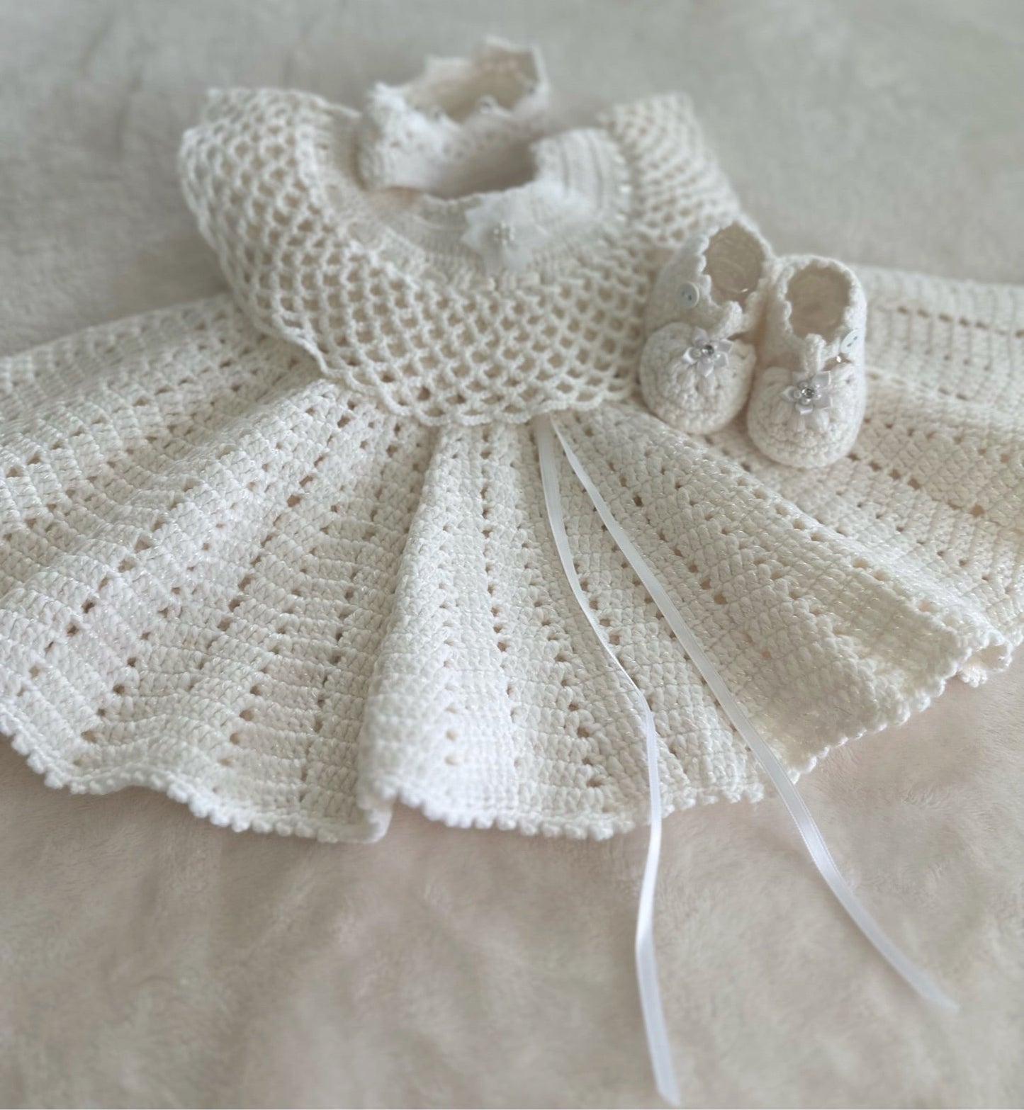 Snowy White Baby Set