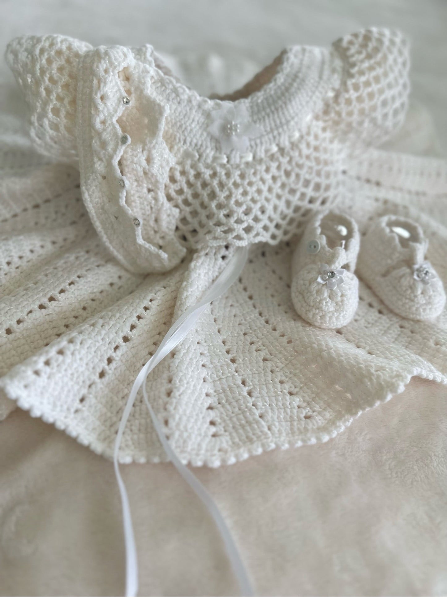 Snowy White Baby Set