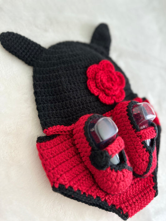 Lovely Lady Bug Baby Set