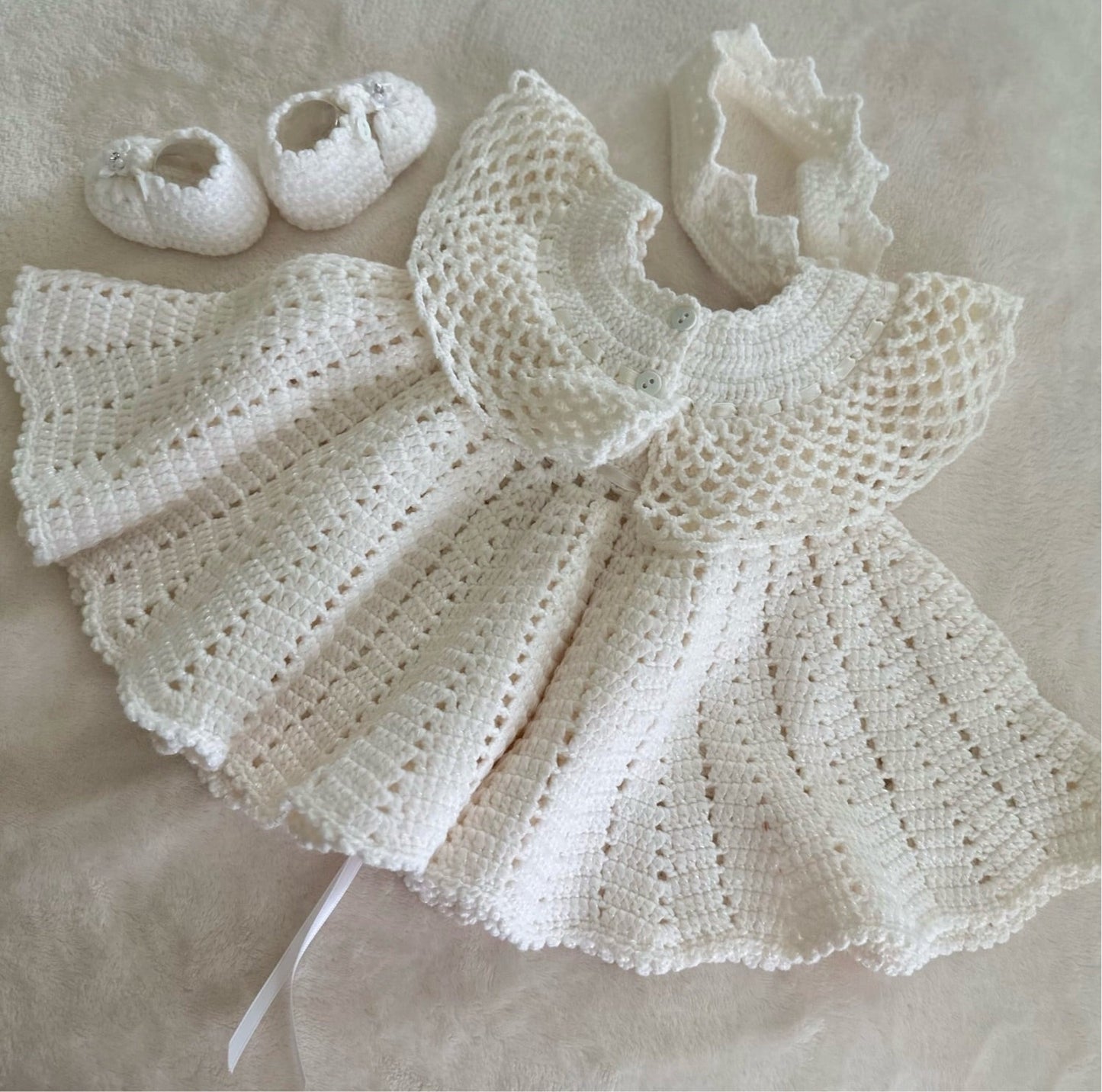 Snowy White Baby Set