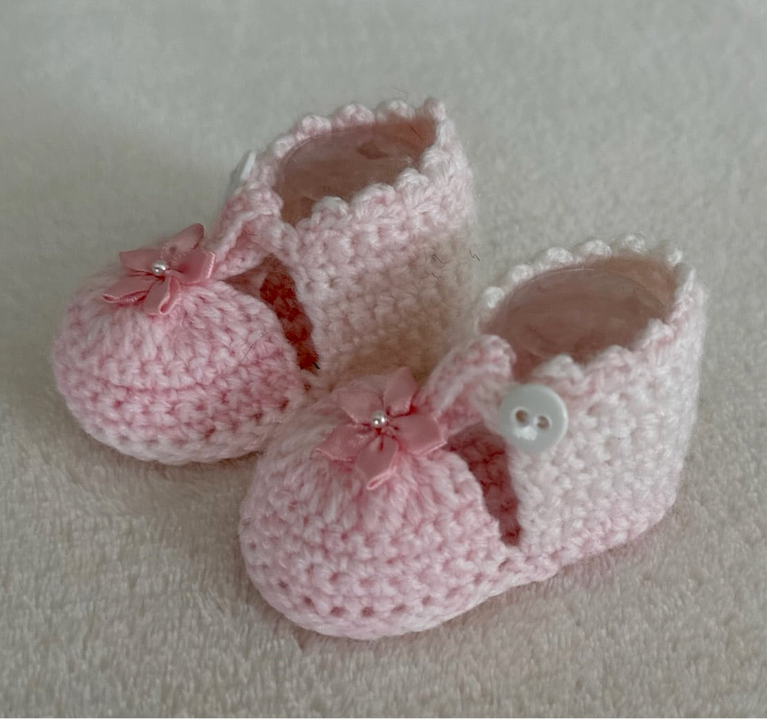 Precious Pink Booties