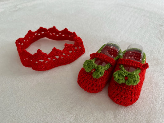 Strawberry Shortcake Slippers and Crown