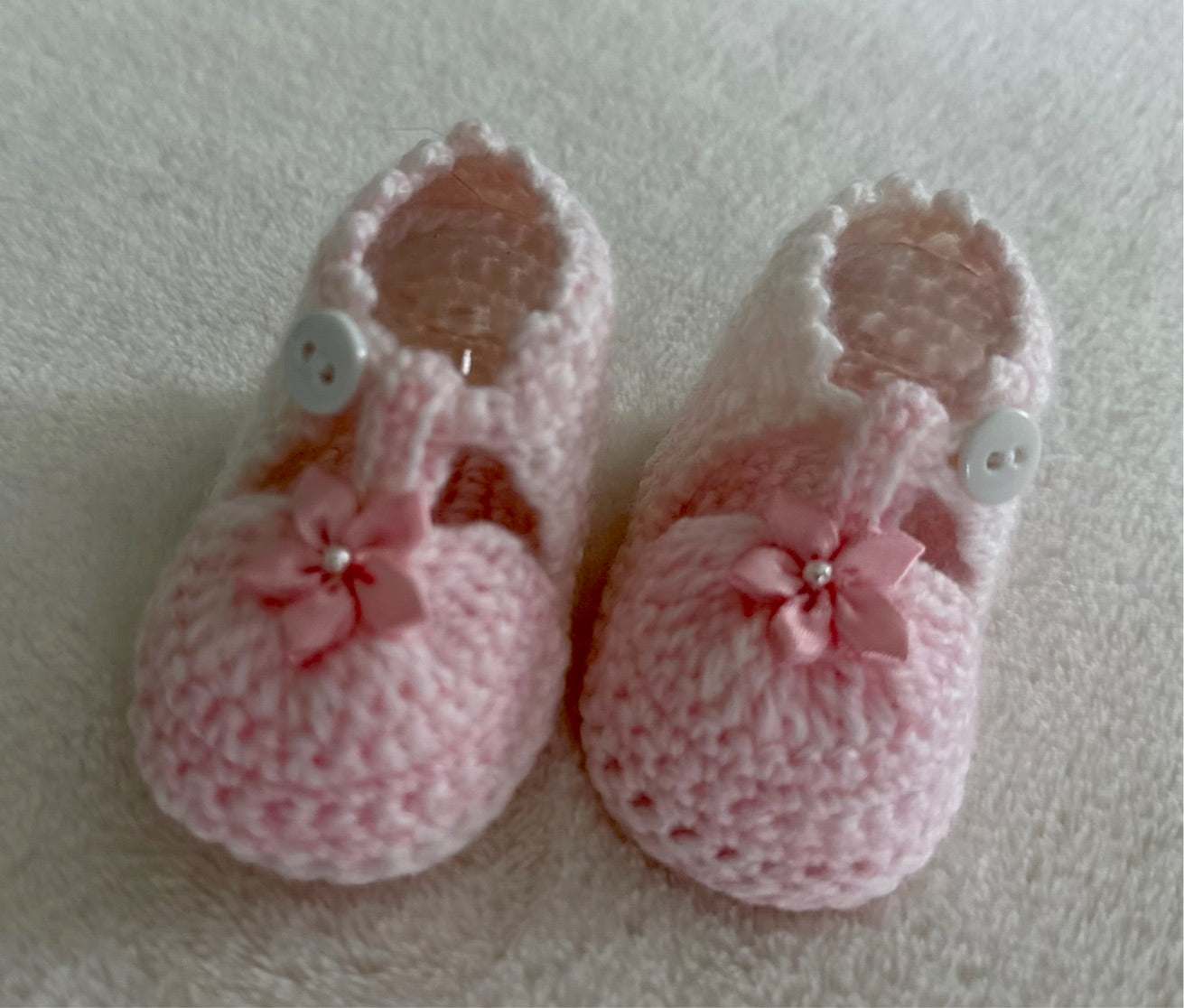 Precious Pink Booties