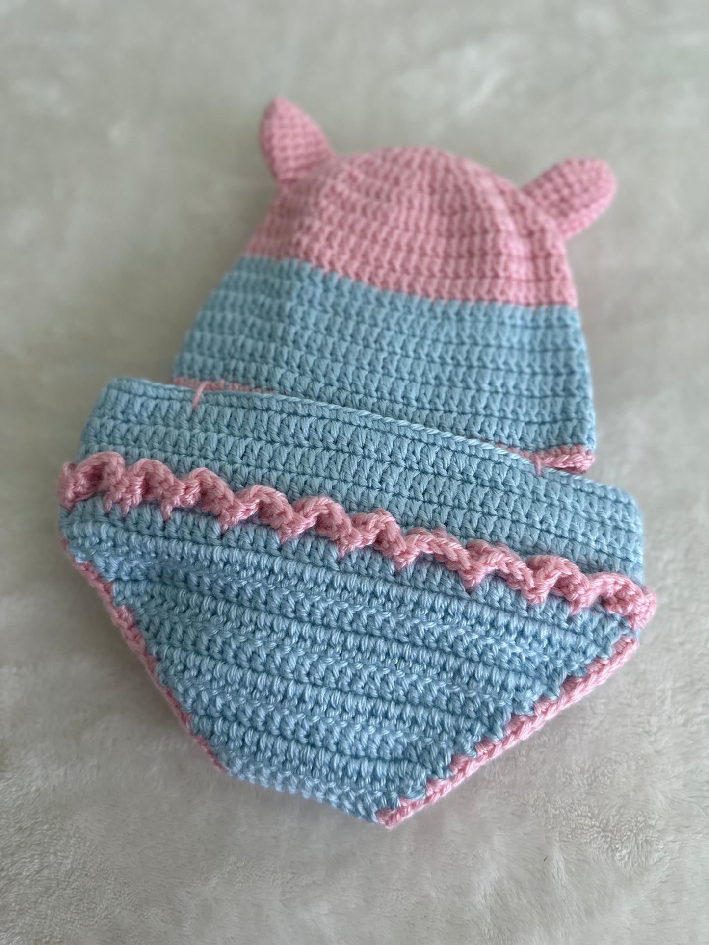 Cotton Candy Owl Baby Set