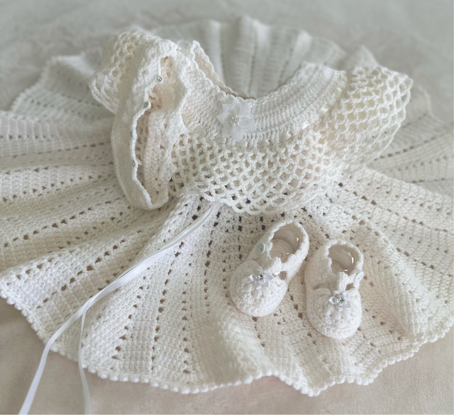 Snowy White Baby Set