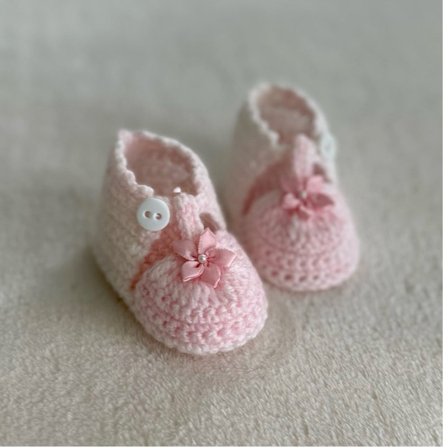 Precious Pink Booties